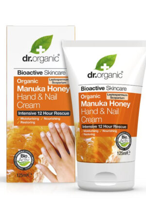 Dr Organic Manuka Honey Hand & Nail Cream 125ml